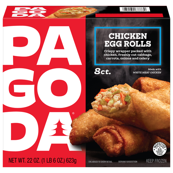 Pagoda Chicken Egg Rolls