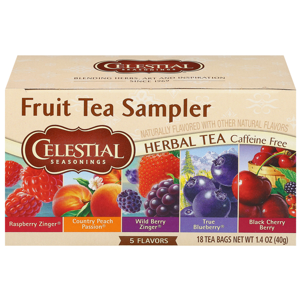 Celestial Seasonings Fruit Tea Sampler Herbal Tea